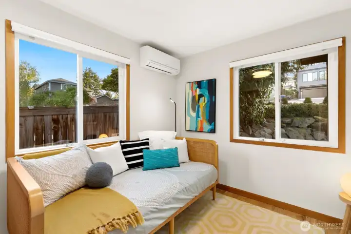 First bedroom on the main floor