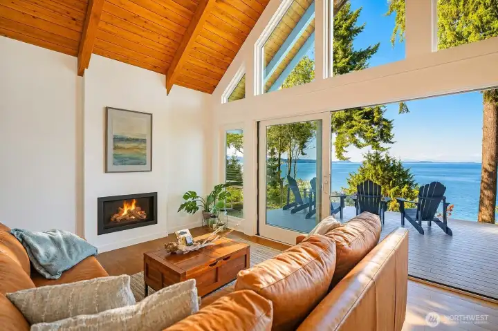 Stunning & recently updated waterfront home with breathtaking views.