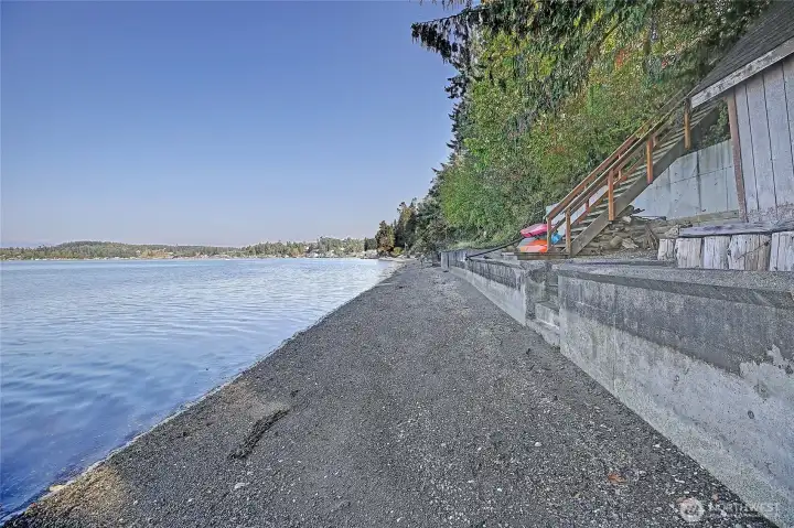 Rare opportunity to own this peaceful waterfront property.