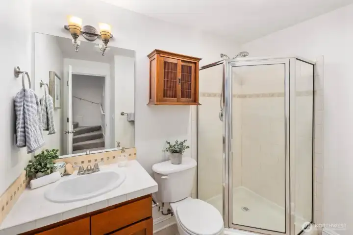 1st level 3/4 bath 1st level 3/4 bath