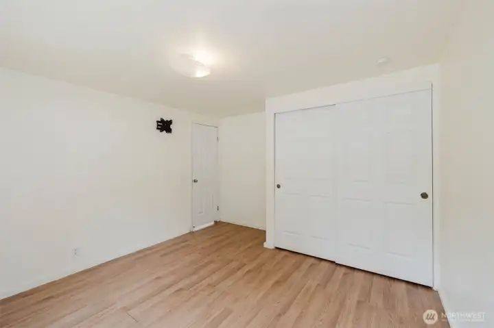 Closet in bedroom 2.