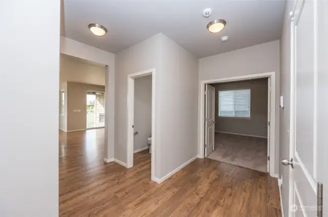 Need to work from home or need an extra room enjoy this main level living with french doors.