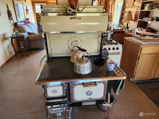 completely restored Antique  stove that is used every day