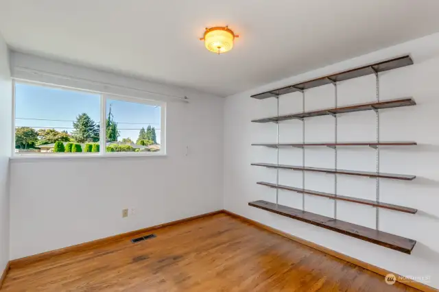 Second main level bedroom.