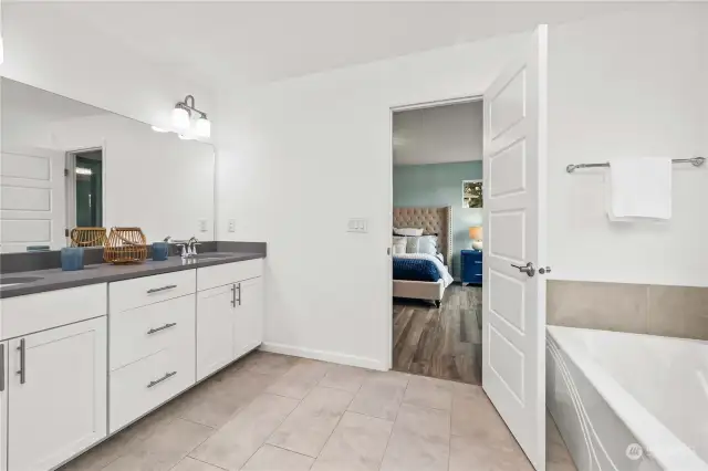 Primary Bathroom with Soaking Tub