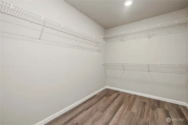 Primary Walk In Closet