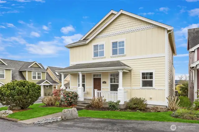 Ever popular Poulsbo Place - Whimbrel Lane is set way back from the main street and is quiet and peaceful.
