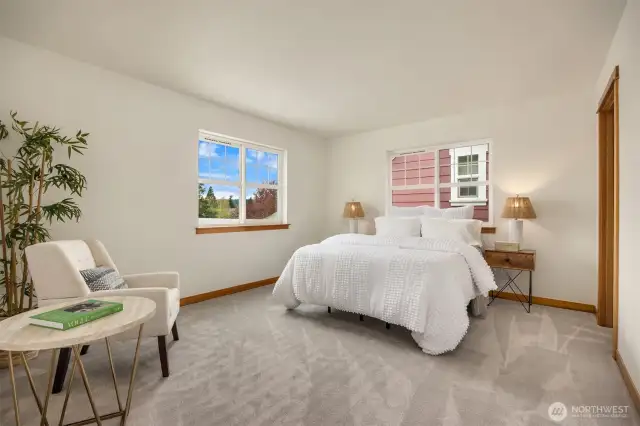 Bedroom #3 with a VIEW!
