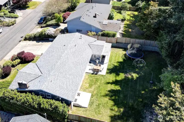 Property backs up to a line of beautiful trees that provide shade and privacy.