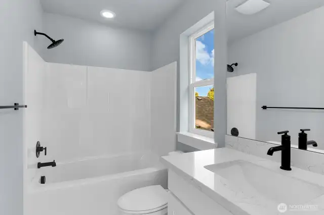 3rd level full bath