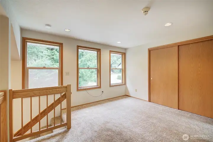 Upstairs landing