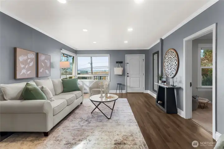 View of the entryway