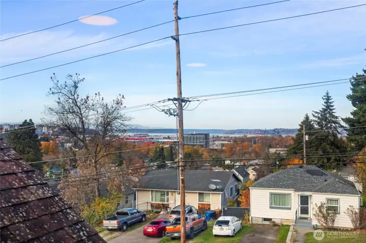 A view from the upper rooms