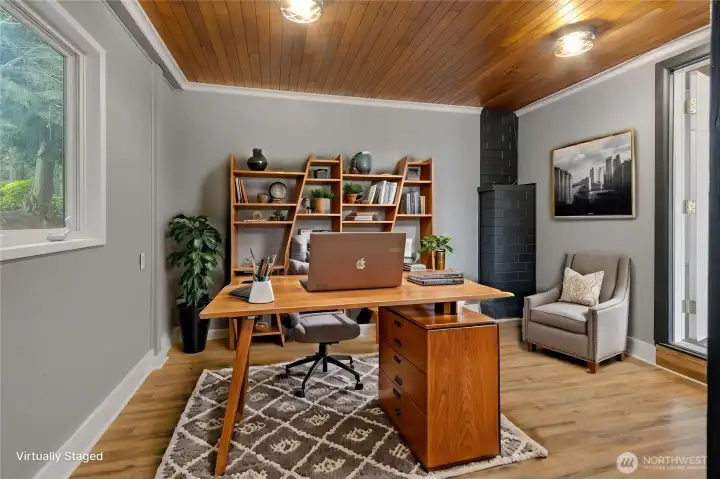 Virtually Staged Family Room, Office or Bedroom?