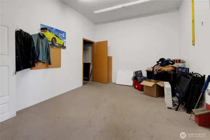 Room inside garage