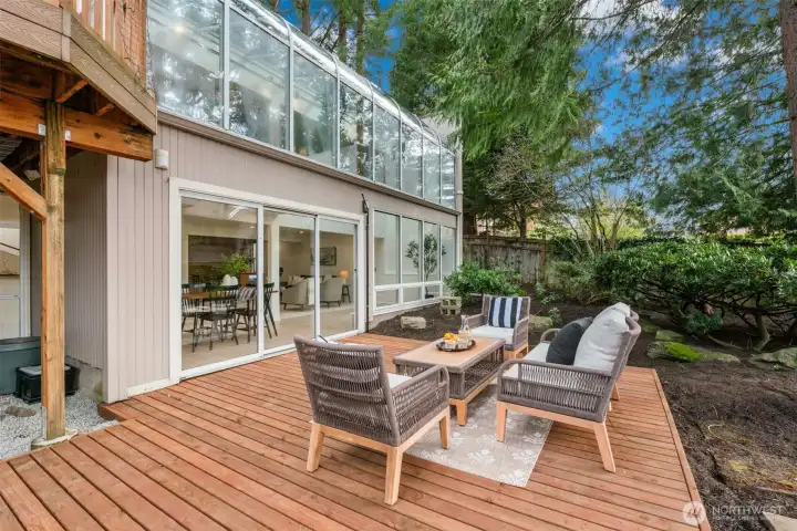 Brand-new lower deck