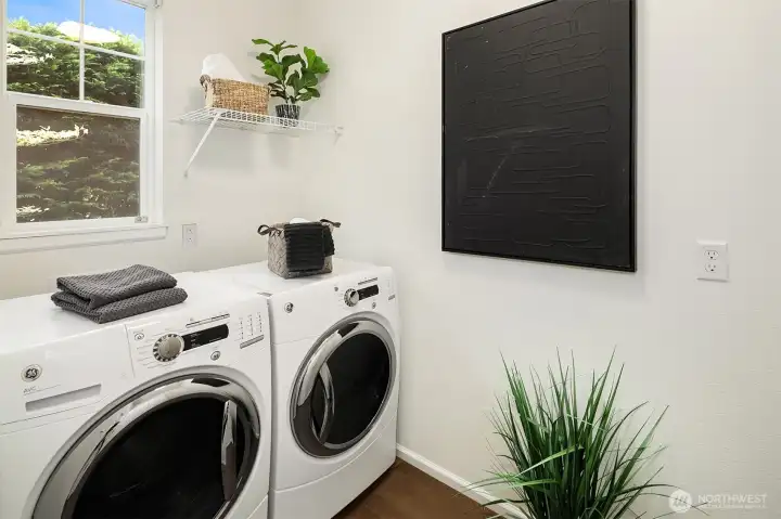 Large laundry room