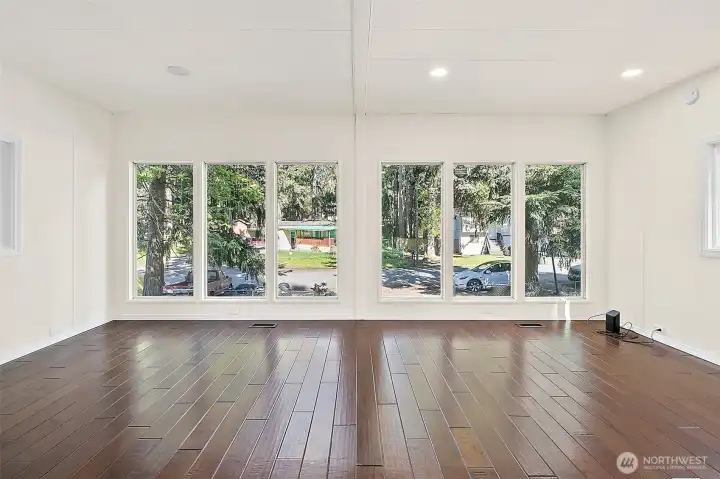 Tons of natural light!