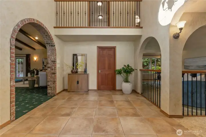 Welcome into the bright and open foyer.