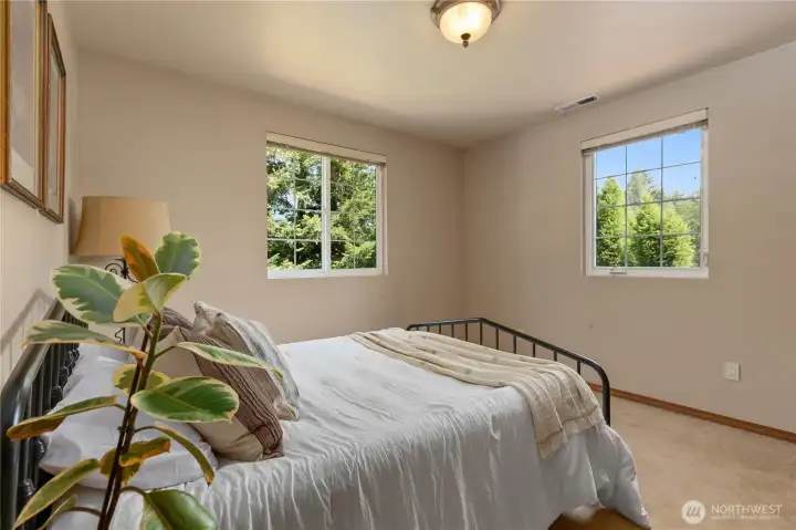 Second upstairs bedroom.