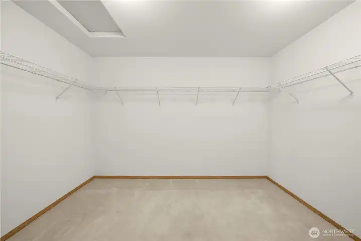 YES - this walk-in-closet is this large!