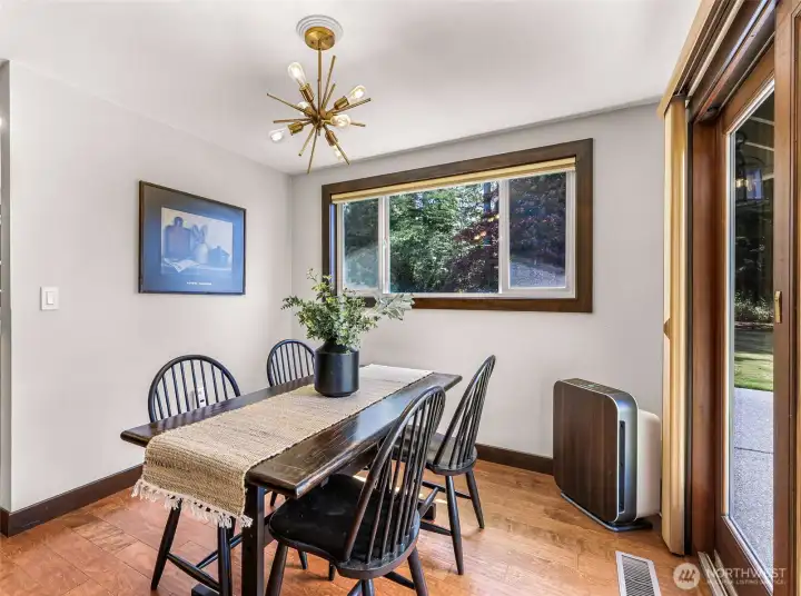 Another view of dining area.