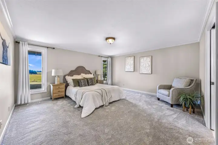 Primary bedroom suite.