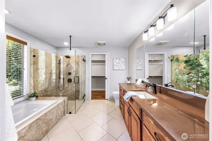 Primary bath.