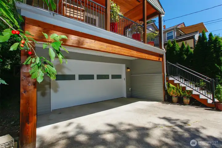 Large 2 car garage - 490 SF Large 2 car garage - 490 SF