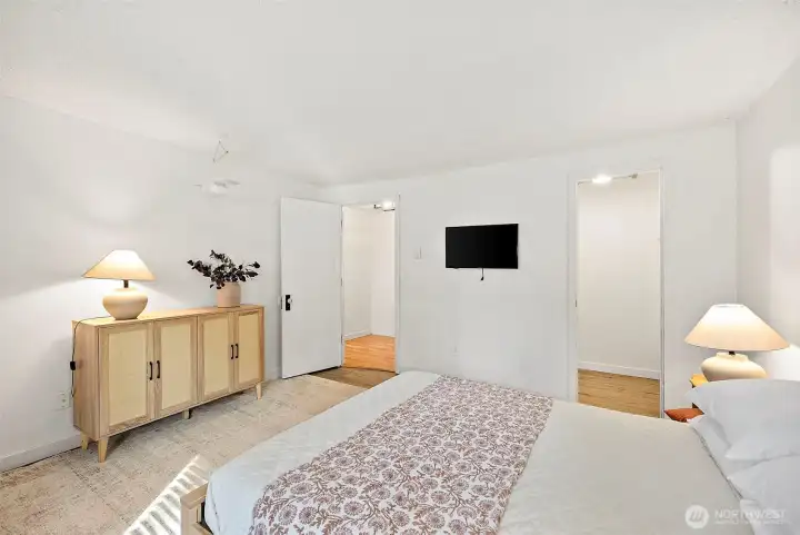 another view of bedroom
