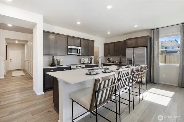 Huge kitchen island - photos for representation use only.