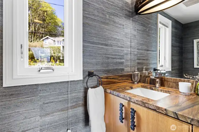 Half bath on main level
