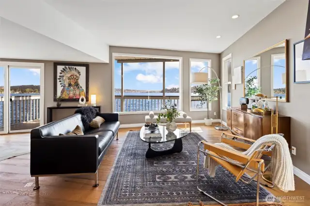 Unique spaces and wonderful views from nearly every room.