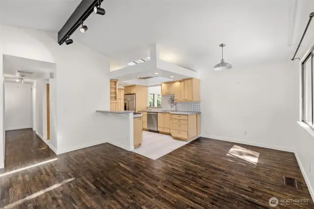 Living Room and Dining Room