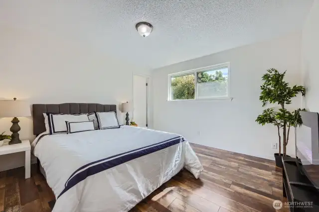 Another view of the ample primary bedroom