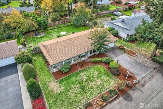 Possible room for RV/Boat on West side of property