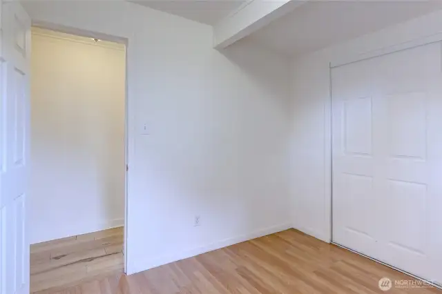 Bedroom #1 -White Panels For Closet