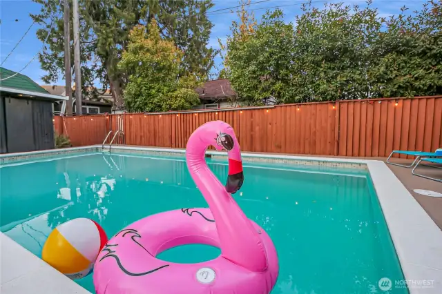 Take your summer BBQs to the next level with a pool party!