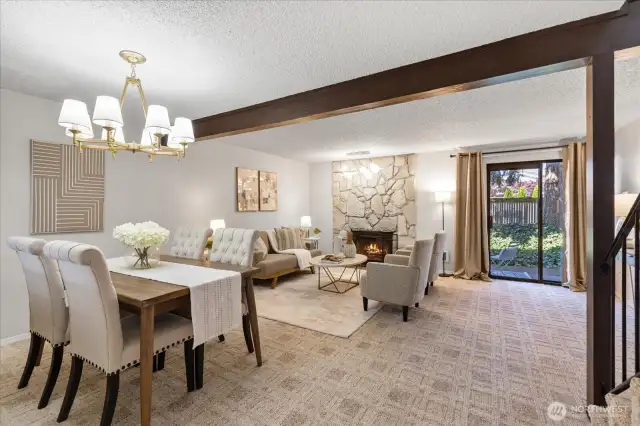 Dining and Living Room