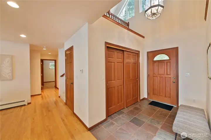 Hydronic Baseboard Heats Each Room With Individual Temperature Controls