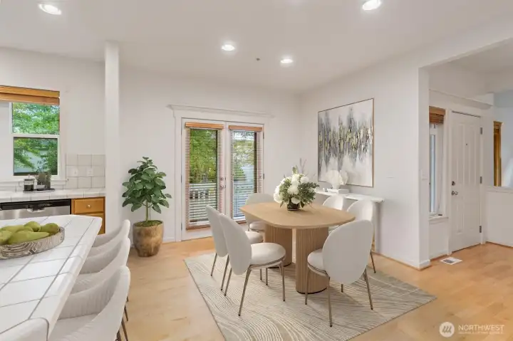 LOTS of natural light.