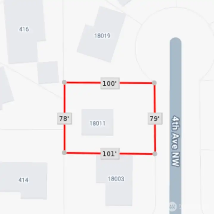 Superb lot with tons of potential to build new or take ona full remodel project. Either way it's a win!