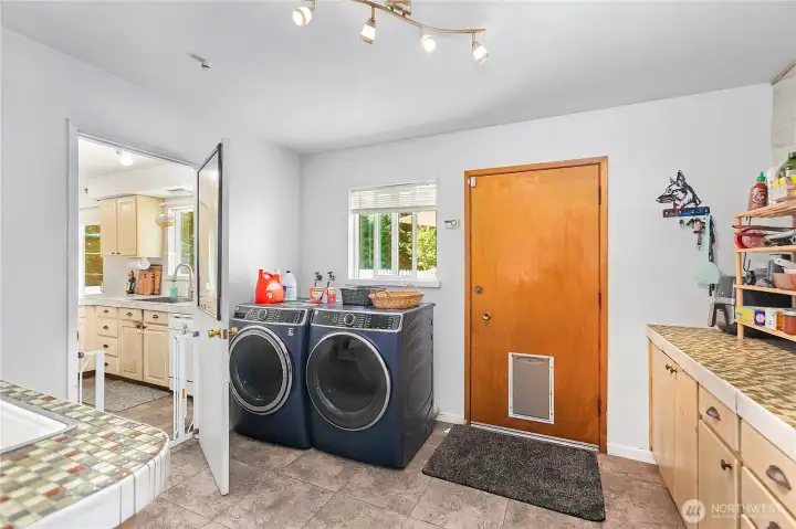 Huge Laundry room