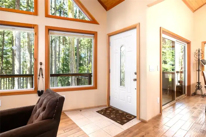 Entrance into Great Room.