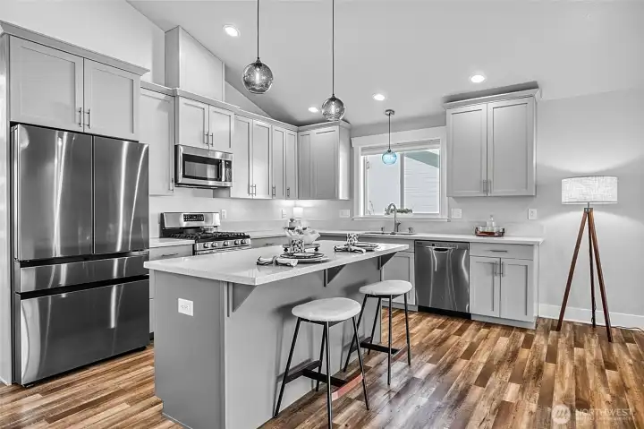 Bar Seating in Kitchen