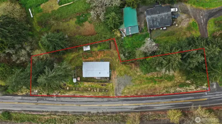 Drone View Combining Both Parcels