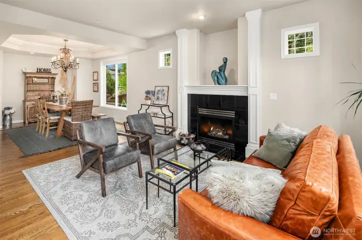 Formal Living Room Open To The Dining Room