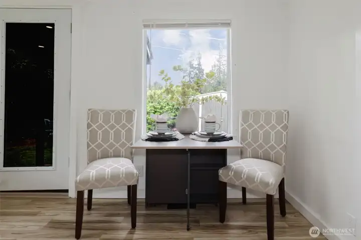 Dining area