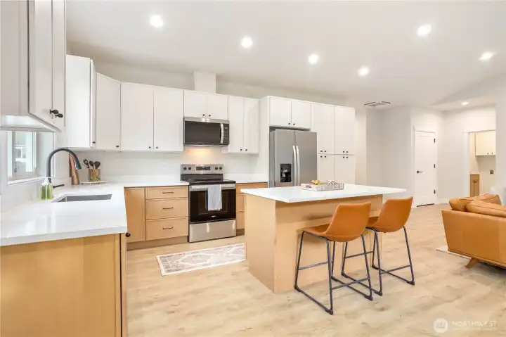 Open Concept Kitchen