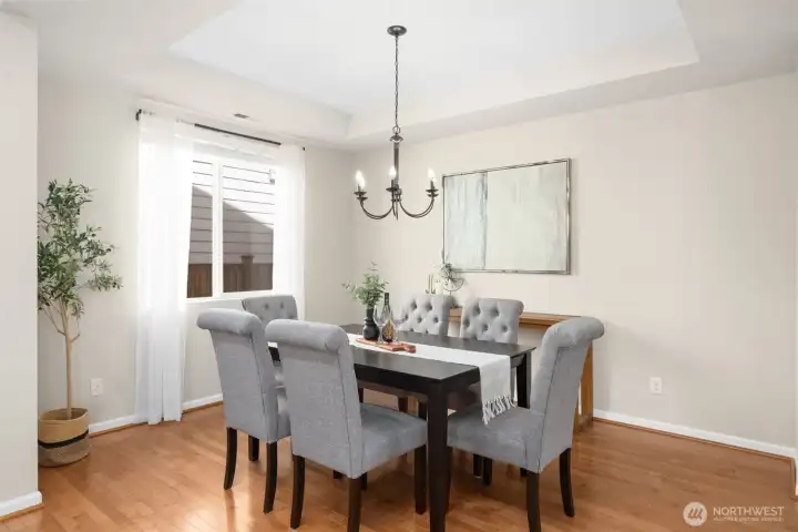 Formal spacious Dining room